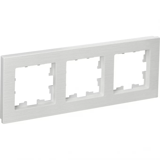 3-местная рамка IEK Brite ру-3-бр белый рифленый 1 BR-M32-51-K0 3-местная рамка IEK Brite ру-3-бр белый рифленый 1 BR-M32-51-K0