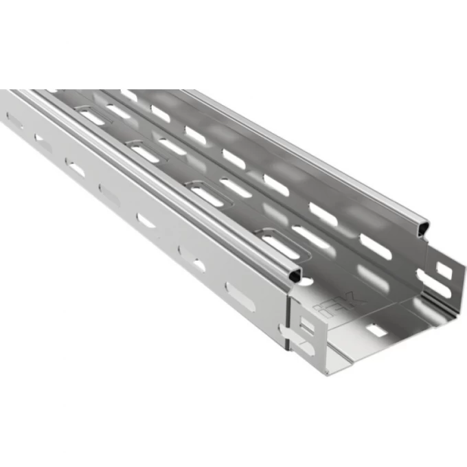 Лоток перфорированный IEK ESCA 50х100х3000-0,55 - CLP10-050-100-055-3 Лоток перфорированный IEK ESCA 50х100х3000-0,55 - CLP10-050-100-055-3