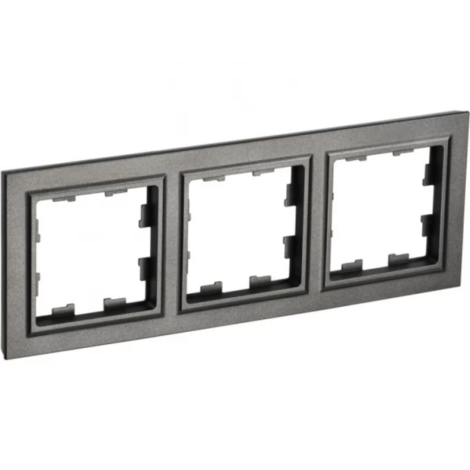 Рамка 3-местная IEK BRITE РУ-3-БрТБ темная бронза - BR-M32-K45 Рамка 3-местная IEK BRITE РУ-3-БрТБ темная бронза - BR-M32-K45
