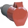 Розетка переносная IEK ССИ-224 3Р+РЕ 32А 380-415В IP44 - PSR22-032-4