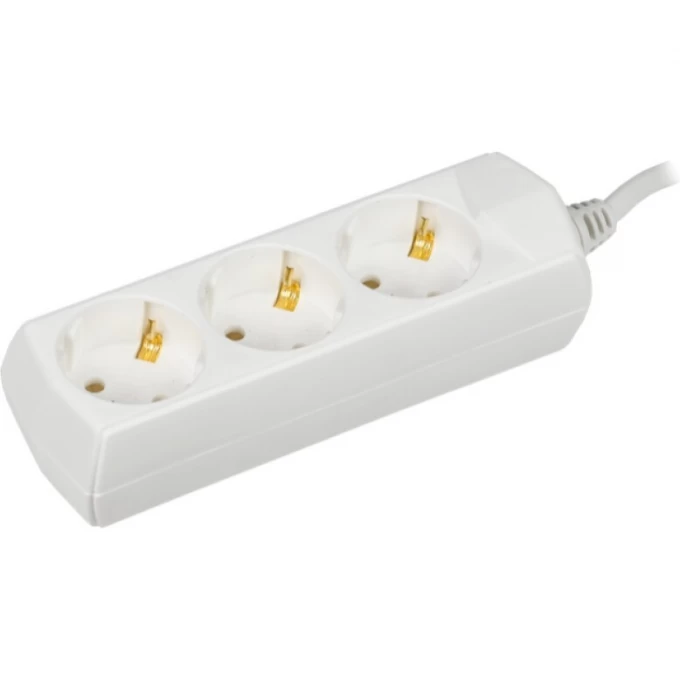 Удлинитель IEK GENERICA У03 3 места 2P+PE/5м 3х1мм2 10А/250В - WYP10-10-03-05-Z-G Удлинитель IEK GENERICA У03 3 места 2P+PE/5м 3х1мм2 10А/250В - WYP10-10-03-05-Z-G