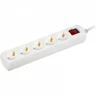Удлинитель IEK GENERICA У05В 5 мест 2P+PE/3м 3х1мм2 10А/250В - WYP10-10-05-03-ZK-G